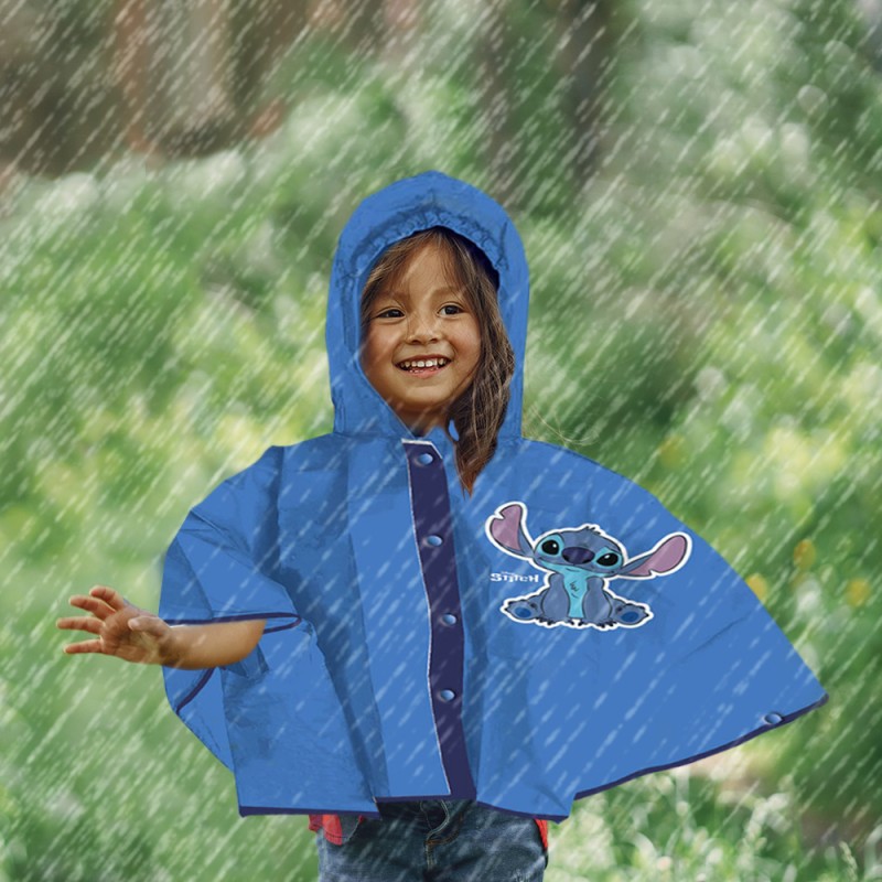 Poncho Stitch Disney Enfant - Lot de 6 sur Kas Design