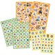 Set 500 Pièces Coloriage, Crayons de Couleur & Stickers