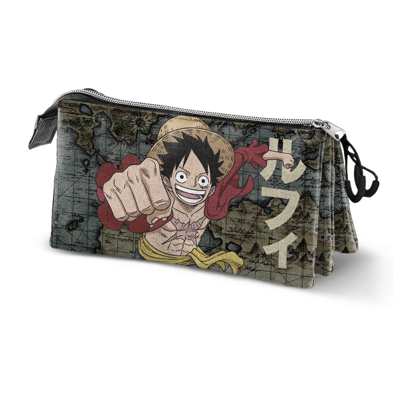 Trousse Triple Manga One Piece sur Kas Design