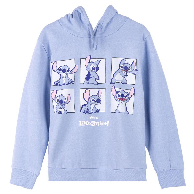 Sweat-Shirt Stitch Disney Enfant avec Capuche en Coton - Lot de 12 sur Kas  Design