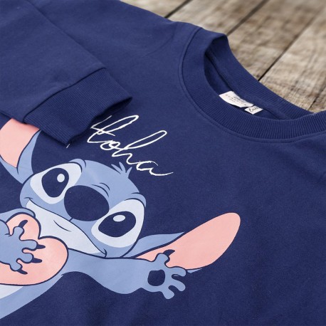 Sweat-Shirt Stitch Disney Adulte en Coton - Lot de 12