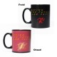 Mug Thermoréactif The Flash Noir et Rouge