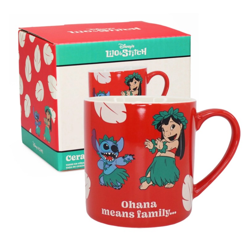 Mug-Tasse: Stitch Red