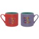 Set de 2 Tasses Colorées Stitch & Angel Disney