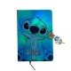 Carnet Secret Stitch Disney avec Cadenas Cœur