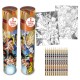 Tube de Crayons de Couleur Manga Dragon Ball Z
