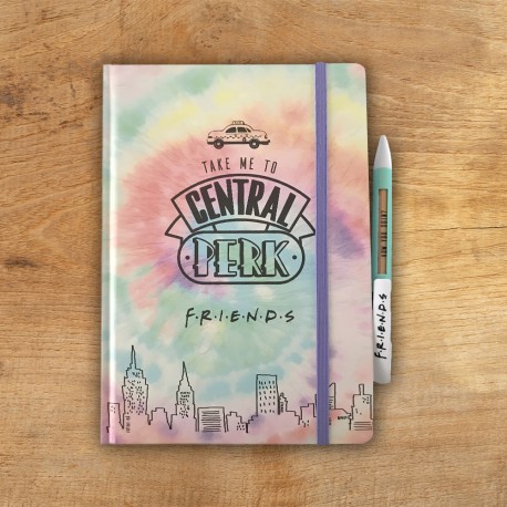 Set Carnet et Stylo Friends Pastel