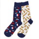 Chaussettes Humoristiques Plats et Boissons Mythiques