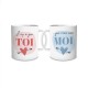 Coffret Duo de Mugs Toi & Moi