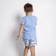 Pyjamas Courts Stitch Bleus Disney Enfants - Lot de 12