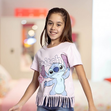 T-Shirt à Franges Stitch Disney - Lot de 14