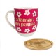 Coffret Cadeau Maman d'Amour en Pause - Tasse et Sous-Tasse
