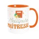 Mug Orange Meilleure Maîtresse