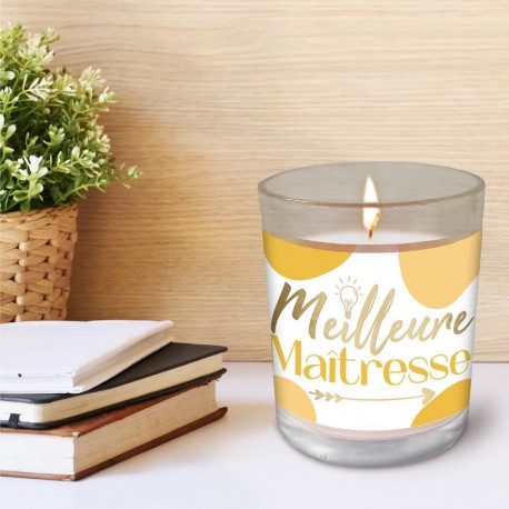 Bougie Verre Meilleure Maîtresse