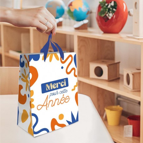 Sac Cadeaux Multicolore Merci pour cette Année