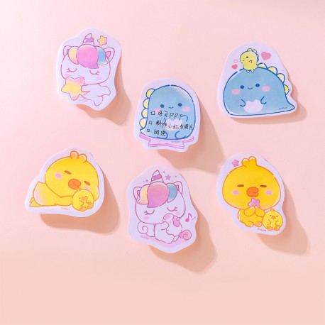 Bloc-Notes Adhésif Kawaii Girly