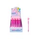 Stylo Gel Animaux Kawaii Rétractable Encre Bleue