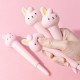Stylo Gel Animaux Kawaii Squishy Encre Bleue