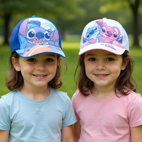 Casquette Colorée Stitch Disney - Lot de 12
