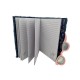 Carnet de Notes Fourrure Bleue Stitch Disney avec Lunettes Magnétiques