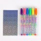Trousse Paillettes Stitch Disney avec 6 Stylos Gel Colorés
