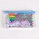 Trousse Paillettes Stitch Disney avec 6 Stylos Gel Colorés