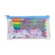 Trousse Paillettes Stitch Disney avec 6 Stylos Gel Colorés