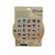 Pack de 25 Gommes Stitch Disney Tropical