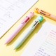 Stylo Multicolore Animaux Kawaii - 6 Couleurs