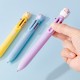 Stylo Multicolore Animaux Kawaii - 6 Couleurs