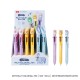 Stylo Multicolore Animaux Kawaii - 6 Couleurs