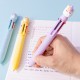 Stylo Multicolore Animaux Kawaii - 6 Couleurs