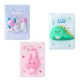 Mini Carnet de Notes Kawaii Girly Squishy