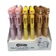 Stylo Multicolore Animaux Kawaii - 6 Couleurs