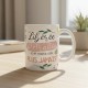 Mug Paillettes Libérée Retraitée - Je ne travaillerai plus jamais