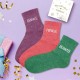 Coffret Trio Chaussettes Paillettes Fantaisie