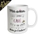 Mug Paillettes Ma Sœur Elle a un Grain mais je l'Adore !