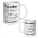Mug Paillettes Ma Sœur Elle a un Grain mais je l'Adore !