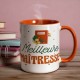 Mug Orange Meilleure Maîtresse