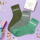 Coffret Trio Chaussettes Paillettes Fantaisie