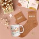 Coffret Cadeaux Paillettes Fantaisie - Tasse & Chaussettes