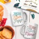 Coffret Duo de Mugs Paillettes - Super Papy & Super Mamie