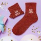 Chaussettes Paillettes Colorées Mot Fantaisie