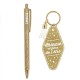 Duo de Cadeaux Paillettes - Stylo & Porte-Clés