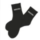 Chaussettes Homme Noires Fantaisie à Message