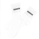 Chaussettes Homme Blanches Fantaisie à Message