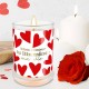Bougie en Verre Romantique