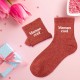 Chaussettes Paillettes Famille Fantaisie