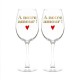 Coffret Duo de Verres - A notre Amour