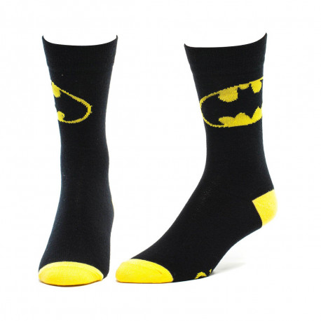 Mettez-vous dans la peau de Batman avec ces chaussettes de super-héros.